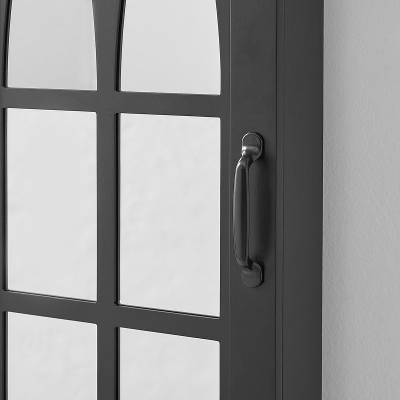 Millwood Pines Granby 14'' Wide Jewelry Armoire with Mirror & Reviews